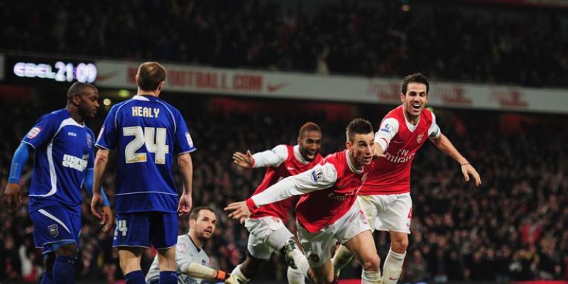 Đội hình dự kiến của Arsenal vs Ipswich Town